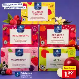 Netto Marken-Discount CAPTAINS Tea Früchtetee Angebot