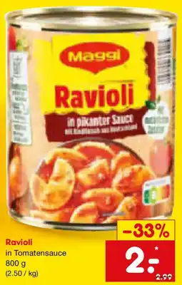 Netto Marken-Discount Maggi Ravioli Angebot