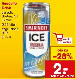 Netto Marken-Discount Ready to Drink Angebot