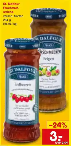 Netto Marken-Discount St. Dalfour Fruchtaufstriche Angebot
