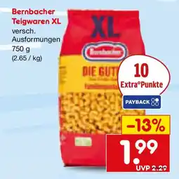 Netto Marken-Discount Bernbacher Teigwaren XL Angebot