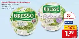 Netto Marken-Discount Bresso Frischkäse-/zubereitungen Angebot