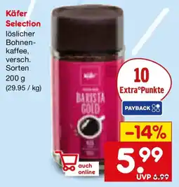 Netto Marken-Discount Käfer Selection lösl. Bohnenkaffee Angebot