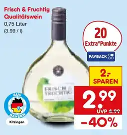 Netto Marken-Discount Frisch & Fruchtig Qualitätswein Angebot