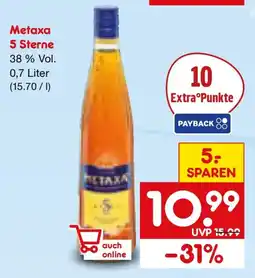 Netto Marken-Discount Metaxa 5 Sterne Angebot