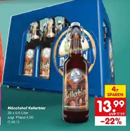Netto Marken-Discount Mönchshof Kellerbier Angebot