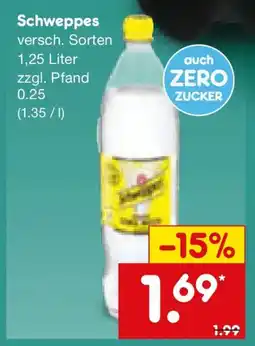 Netto Marken-Discount Schweppes Angebot