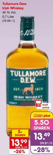 Netto Marken-Discount Tullamore Dew Irish Whiskey Angebot