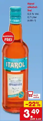 Netto Marken-Discount Itarol alkoholfrei Angebot