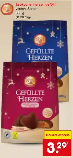 Netto Marken-Discount Gefüllte Herzen Angebot