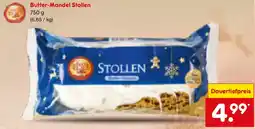 Netto Marken-Discount Butter-Mandel Stollen Angebot