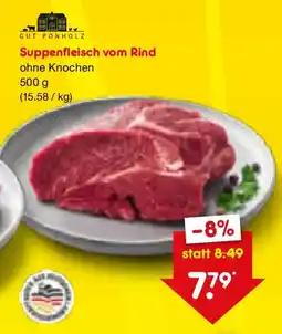 Netto Marken-Discount Suppenfleisch vom Rind ohne Knochen Angebot