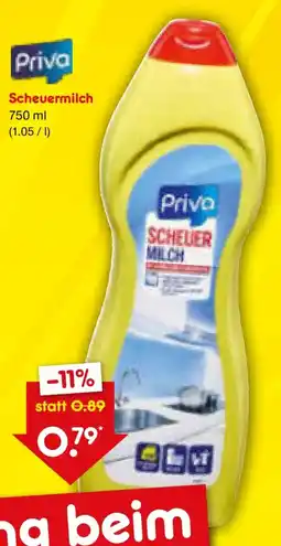 Netto Marken-Discount Priva Scheuermilch Angebot