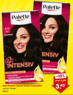 Netto Marken-Discount Poly Palette Intensiv Creme Coloration Angebot