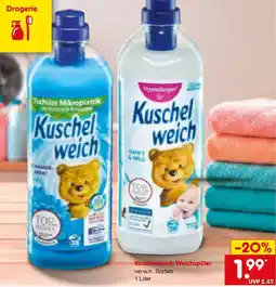 Netto Marken-Discount Kuschelweich Weichspüler Angebot