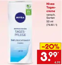 Netto Marken-Discount Nivea Tages-creme Angebot