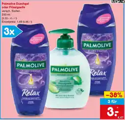 Netto Marken-Discount Palmolive Duschgel oder Flüssigseife Angebot