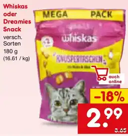 Netto Marken-Discount Whiskas Knuspertischchen Angebot