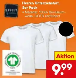 Netto Marken-Discount Herren Unterziehshirt, SPIRIT Angebot