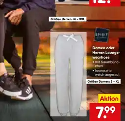 Netto Marken-Discount Spirit Damen oder Herren Lounge-warehose Angebot