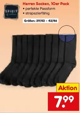 Netto Marken-Discount Herren Socken, 10er Pack Angebot