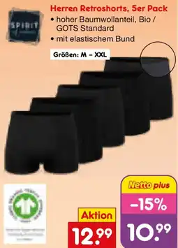 Netto Marken-Discount Herren Retroshorts Angebot
