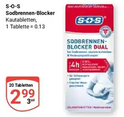 Globus S-O-S Sodbrennen-Blocker Angebot