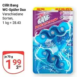 Globus Cillit Bang WC-Spüler Duo Angebot
