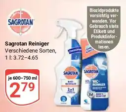 Globus Sagrotan Reiniger Angebot
