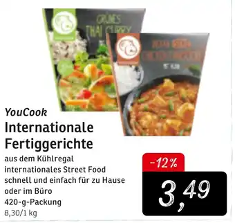 KONSUM Youcook Internationale Fertiggerichte 420g Angebot