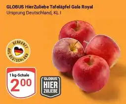 Globus GLOBUS HierZuliebe Tafeläpfel Gala Royal Angebot
