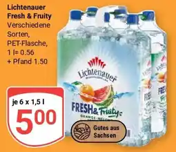 Globus Lichtenauer Fresh & Fruity Angebot