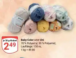 Globus Baby Color oder Uni Angebot