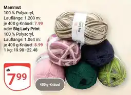 Globus Mammut oder Big Lady Print Angebot