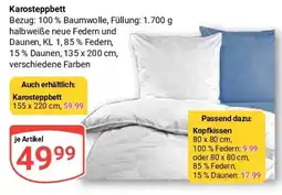 Globus Karosteppbett Angebot