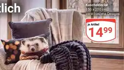 Globus Kuscheldecke Angebot