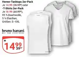 Globus Herren-Tanktops 2er-Pack oder -T-Shirts 2er-Pack Angebot