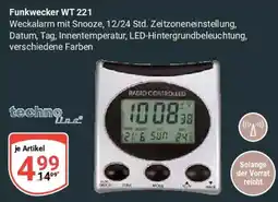 Globus Funkwecker WT 221 Angebot
