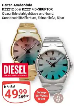 Globus Herren-Armbanduhr DZ2212 oder DZ2214 D-SRUPTOR Angebot