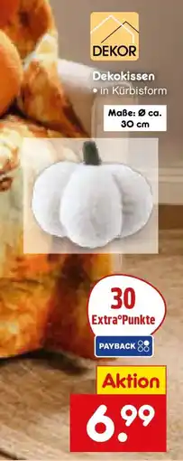 Netto Marken-Discount DEKOR Dekokissen Angebot