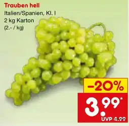 Netto Marken-Discount Trauben hell Angebot
