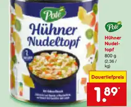 Netto Marken-Discount Pote Hühner Nudeltopf Angebot