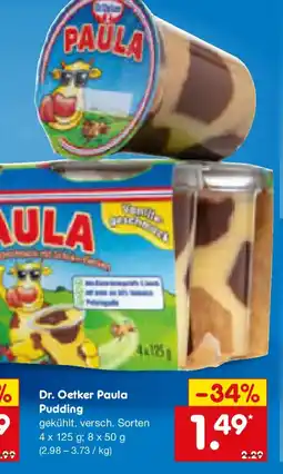 Netto Marken-Discount Dr. Oetker Paula Pudding Angebot