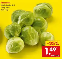Netto Marken-Discount Rosenkohl Angebot