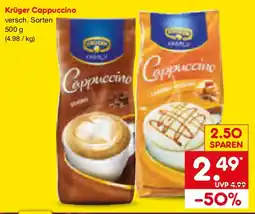 Netto Marken-Discount Krüger Cappuccino Angebot