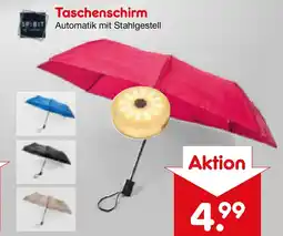 Netto Marken-Discount Taschenschirm Automatik mit Stahlgestell Angebot