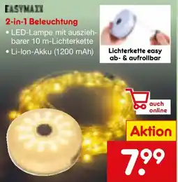 Netto Marken-Discount EASYMAIN 2-in-1 Beleuchtung Angebot