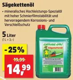 Thomas Philipps Gelwee JAN Sägekettenöl Angebot