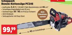 Thomas Philipps Scheppach Benzin-Kettensäge PCS46 Angebot