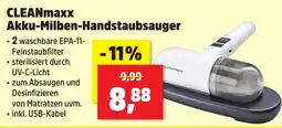 Thomas Philipps CLEANmaxx Akku-Milben-Handstaubsauger Angebot
